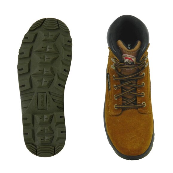 Brahma Diane II Leather Waterproof Work Boots Steel Toe -568034840 (Woman's 8.5) - Picture 8 of 9